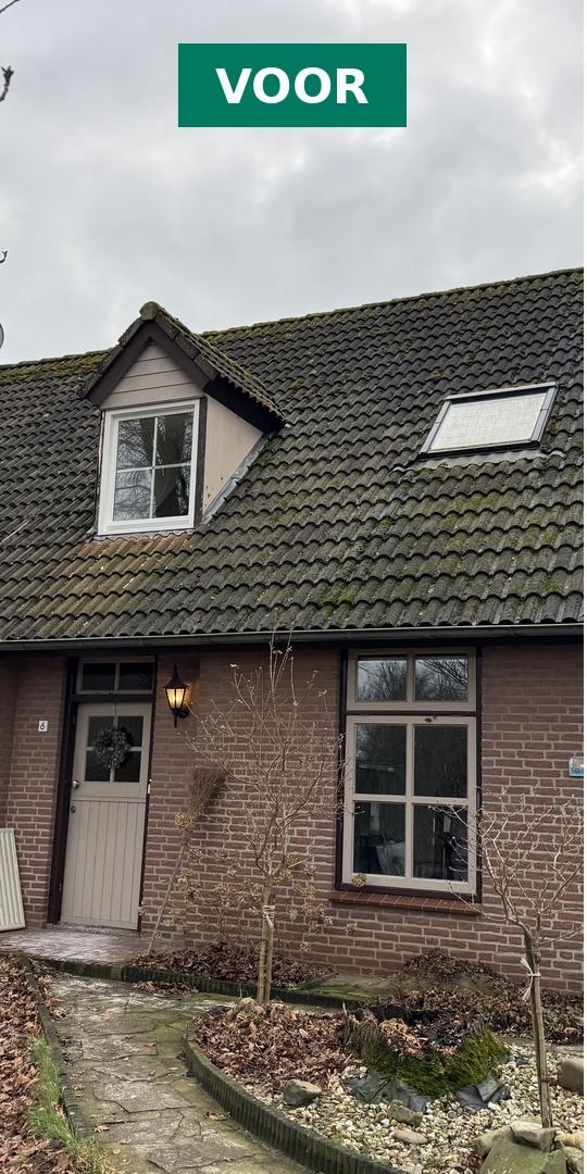 Woning met oude kozijnen